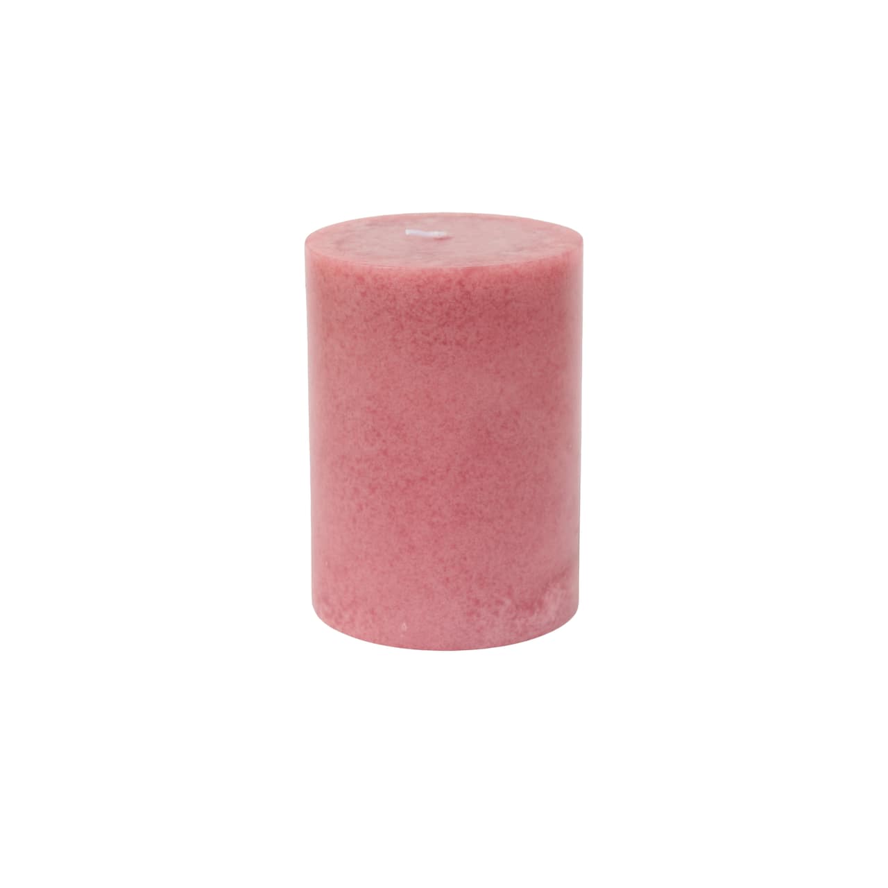 Basic Elements&#x2122; 3&#x22; x 4&#x22; Sage &#x26; Orchid Scented Dark Pink Mottled Pillar Candle by Ashland&#xAE;